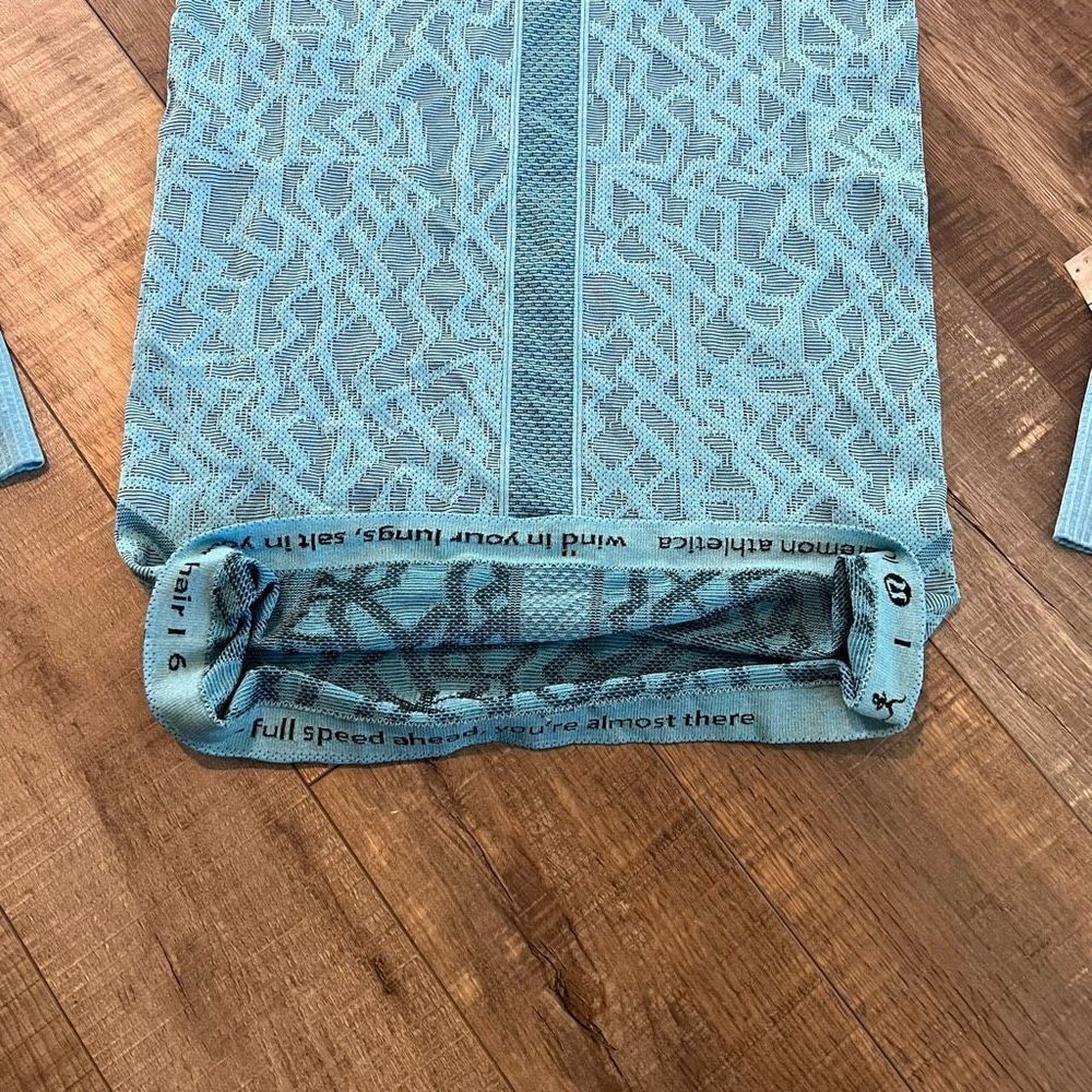 Lululemon Run Swiftly Tech Long Sleeve Shirt Seaw… - image 5